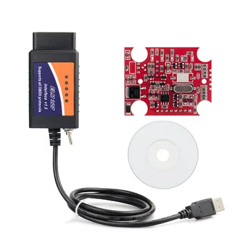 ELM327 USB-V1.5 ændres til Forscan ELMconfig CH340+25K80 chip HS-KAN / MS-KAN Gratis Fragt