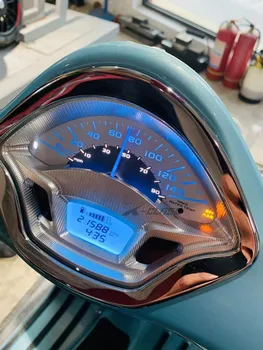 GTS Motorcykel Speedometer Dække Vagt Speedometer Protector Sølv CNC Aluminium Tilbehør til Piaggio Vespa GTS 250 300