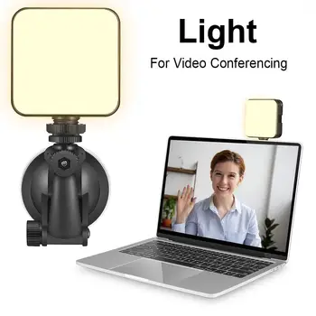 Video Fyld Lys 2500K-6500K 5W LED Lampe Til Smartphone, Tablet, Bærbar PC Justerbar Mini Vlog Fyld Lys For Selfie Video Live