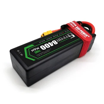 GTFDR 8400mAh 3S1P 11.1 V 110CHardcase LiPo Batteri-Dean/T XT90 EF5 XT150 XT60 Stik til 1/8 1/10 RC Bil off-road buggy truggy