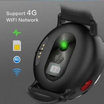 DM19 Smart Ur Mænd 4G Andriod 7.1 8.0 MP Kamera MTK6739 Quad Core 16GB Rom Fitness Tracker IP67 Vandtæt Wifi GPS-Smartwatch