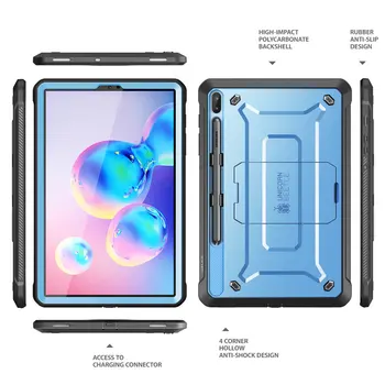 SUPCASE For Galaxy Tab S6 Tilfælde 10.5 tommer (2019) SM-T860/T865/T867 UB Pro Full-Body Robust Cover med Indbygget Skærm Beskytter