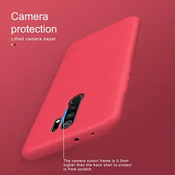 For Xiaomi Redmi 9 Tilfælde redmi 9 dække NILLKIN Matteret Mat PC Hard Back Cover Tilfældet for redmi9 gave telefonholder