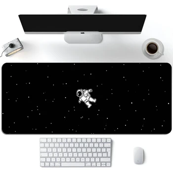 Søde Astronaut Gaming musemåtte Gamer Univers Planet Otaku Sort Tastatur Pad Pige Bærbar computer Speed XL musemåtte Computer, Skrivebord, Mat
