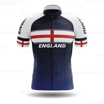 2021 Forenede Kongerige Sommeren Cykling Tøj Pro Team Cycling Jersey Mænd Road Bike Shirt Kvalitet Cykel Toppe Bære Ropa Ciclismo