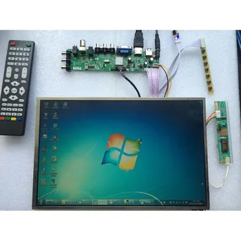 Kit til M190PW01 V0/M190PW01 V1 30pin AV TV USB DVB-C DVB-T-4 CCFL Digital LCD-Panel HDMI VGA-Controller board 1440X900 19
