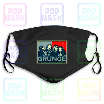 Grunge Kæmpe For Nirvana Aic Soundgarden Grunge Rock Gave Vaskbar Genanvendelige Maske Med Filter Til Voksne Børn