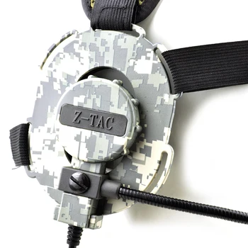 Z-TAC Bowman Evo III Airsoft Paintball Jagt Taktiske Headset Airsoft Hjelm Øretelefon taktiske hovedtelefoner Z029