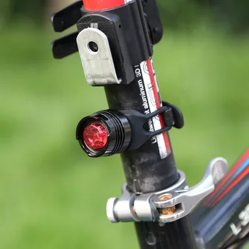 Mountainbike Foran Lygten Bageste Baglygte T6 LED Vandtæt +Fastsættelse Rem Cykling Bærbare Støvtæt Cykling Dele