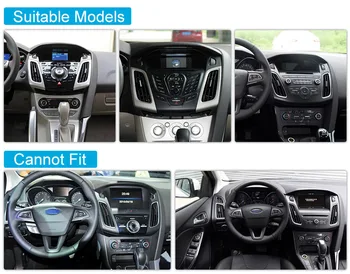 Carplay Android 10.0 Bil GPS Navigation Til Ford focus 2012-2018 Autostereo styreenhed Multimedie-afspiller Bil radio båndoptager