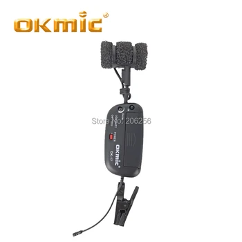 OKMIC OK-8R/ok-17 Professionelt UHF PLL instrument Trådløse System trådløse Mikrofon For Saxofon mic lyd-830-842MHz