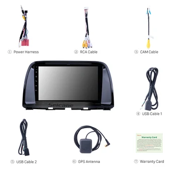Seicane Android 9.1 2 Din-9 Tommer Bil radio Mms Video-Afspiller, auto Stereo GPS 2012 2013 Mazda Cx-5 cx5 cx 5