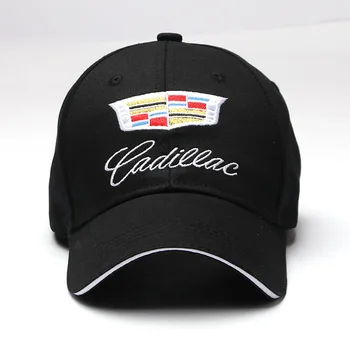Nye Broderet Duck Cap 4S Shop Gave Hat Sort Hvid Farve Hovedbeklædning Engros Sommeren Cadillac Baseball Cap Fritid Hat Beret