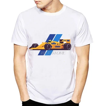 Ny Mode Ayrton Senna Biler Fans T-shirt mænd Racing bil, Print t-shirts Sommer, Korte Ærmer Shirts, Toppe Katolicismen t-Shirts T-Shirt