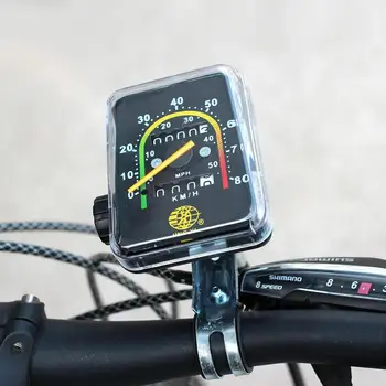 Vandtæt cykelcomputer MTB Cykel Cykling Kilometertæller Stopur Speedometer LED Digital Cykel Hastighed Meter