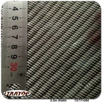 ITAATOP Carbon Hydro Grafik, Film TSTY1145 0,5 M * 2/10/20M Print Din Egen Hydrografiske Film