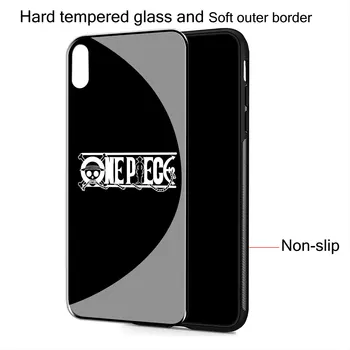 Ruffy Et Stykke Zoro Hærdet Glas Cover til iPhone 11 Pro XR-X XS Max 7 8 6 6s Plus 5S SE 2020 Telefonen Sag