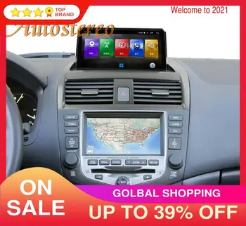 Android-10 4G+64 Car Multimedia Afspiller Til Honda Accord 7 Diesel 2003-07 Bil GPS Navigation hovedenheden Radio båndoptager Stereo