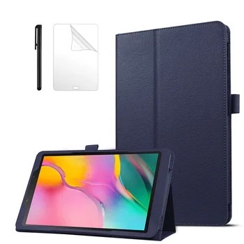 To Folde PU læder taske Til Samsung Galaxy Tab En 8 tommer 2019 tablet cover SM-T290 T295 T297 Beskyttende Tablet Tilfælde +FilmPen