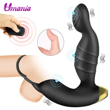 Nye Trådløse Kontrol Telligent Vibrerende Prostata Massager Vibrator Sex Legetøj Faloimitator for Anal Dildoer, Anal Butt Plug