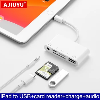 AJIUYU OTG Lyn USB-Adapter Converter For apple iPad Luft 3/2 pro mini 4 5 10.2 9.7 hub HDMI-dockingstation Tilslut tastaturet Kamera