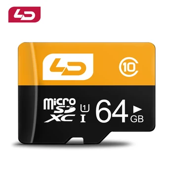 LD Hukommelse Kort, Micro SD 8GB, 16GB, 32GB, 64GB Class 10 U1 Flash Microsd for Smartphone Bil Drev, Video Overvågning