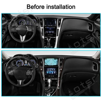 For Infiniti QX50 QX50L EX25 EX35 Android 9.0 Tesla Radio+ Car Multimedia Afspiller 128GB Tesla Stereo Lyd GPS Navi enhed