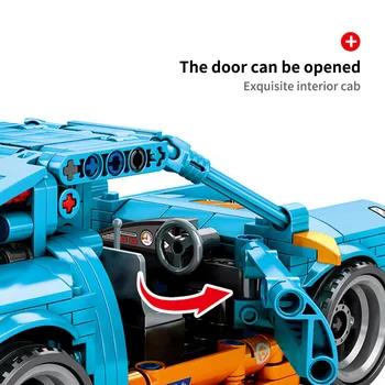 Sembo City Trække sig Tilbage Ekstrem Hastighed Super Racing Bil byggesten DIY-Technic Sportsvogn Model Mursten Kids Legetøj til Drenge Gave