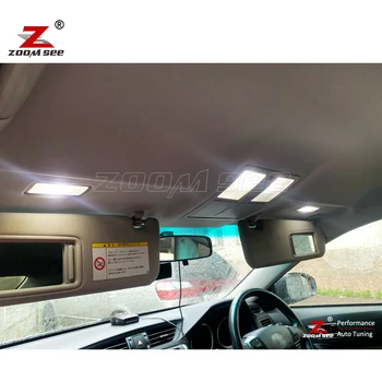 12pcs Hvid Canbus LED interiør pære Dome plade lys-kit Til Toyota Allion Premio T24 T26 240 260 T240 T260 (2001-2017)
