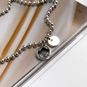 925 sterling sølv halskæde, klassiske Europæiske og Amerikanske mode smykker gave, udsøgt håndværk, originale logo 1:1