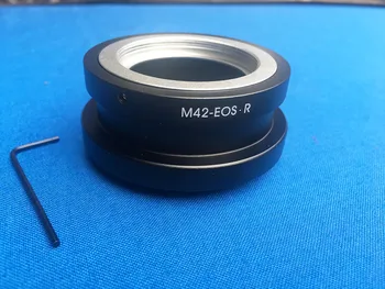 M42-EOSR Lens adapter M42 42MM Skrue Mount-objektiver til Canon EOSR R RF adapter