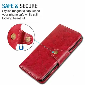 Læder PU-Phone Cover taske til Samsung Galaxy 2/Note3/Note5/Note8/Note 9 Retro Business smudsafvisende Mobiltelefon Tilfælde