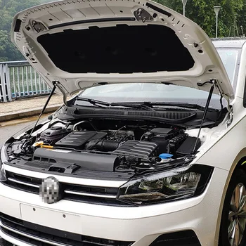 For VW Polo 2018 2019 2020 2021 MK6 Påmontering af Motorhjelm Hætten Dækker gasfjeder Chok Lift Støtte Strut Barer Støtte Rod Car-styling