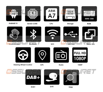 QuadCore 2+32 Stereo til Kia sportage 2011-2016 2Din Bil Android Radio multimedie-afspiller 2 Din autoradio video GPS Navi WiFi Mic