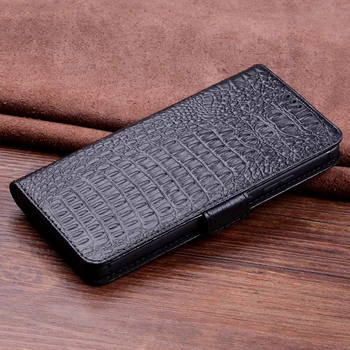 For Umidigi A9 Pro Luxury Pung i Ægte Læder Tilfældet Stå, Flip-Kort For UMIDIGI A9 Pro Hold Phone Book Cover Tasker