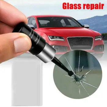 2 Stk/Sæt Bilen Nano Glas Reparation Væske Kit Automotive Vinduesglas Knæk Chip Reparation