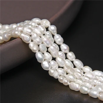 3 mm Oval Naturlig Pearl Perler, Hvide Ferskvand Barok Lille Perle Punch Perler Til Smykker at Gøre DIY Bryllup Forsyninger 14