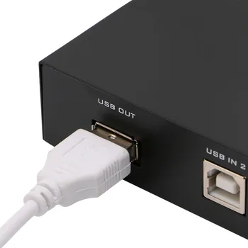 2 USB2 Porte.0 Deling af Enhed Skifte Switcher Adapter Box Til PC, Scanner, Printer 10166