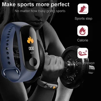 SHAOLIN Smart Band Trænings-og Tracker Smart Armbånd pulsmåler Ure Sport Armbånd Til Mænd, Kvinder Smartband