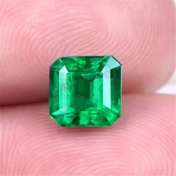 Ascha-form-pladsen skabt grønne perler elegante Laboratorium regenerativ grønne perle sten smuk glans sjældenhed oprettet form