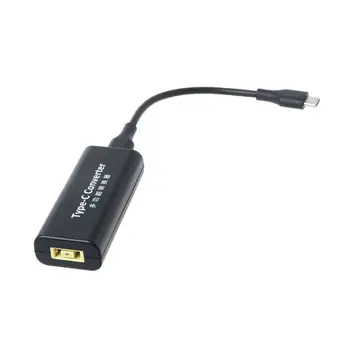 DC USB Type C Mandlige Power Charger Converter-Adapter Stik Til Lenovo, Dell Hp Asus Bærbar Adapter 20V 2.25 ET Firkantet Stik Kvindelige