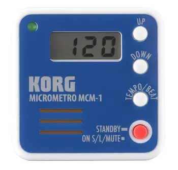 Korg MCM1BL Clip-On Digital Metronom, Blå eller Rød
