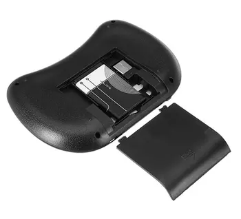 Genopladelige i8 Baggrundslys russiske DA spansk arabisk Mini-tastatur, touchpad luft musen til Android Smart TV-Box PC remote control
