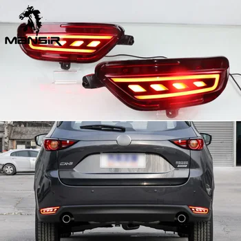 Bil LED Bageste Kofanger Lys Reflektor Baglygter tågelys Omvendt Lys Backup Lamper Til Mazda CX-5 CX5 2017 2018 2019