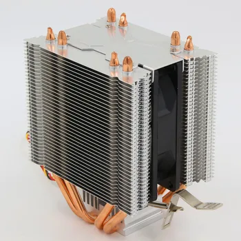 3Pin/4Pin RGB LED CPU Køler 4-Heatpipe Dual Tower Ventilator Heatsink Radiator til LGA 1150/1151/1155/1156/775/1366 X79 X99AMD