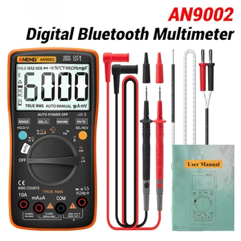 ANENG Bluetooth, Multifunktions Digital Multimeter Amperemeter DC/AC Mobil APP Voltmeter for Husholdningernes El-Tilbehør