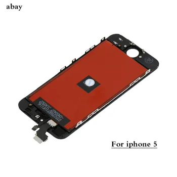 AAA Kvalitet Skærm Til iPhone 5 5G A1428 A1429 A1442 LCD-Skærm Touch screen Montering Med Digitizer Til Apple-5 5G