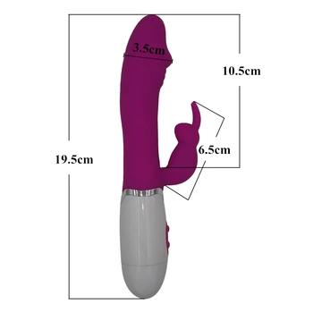 MwOiiOwM G Spot Vibratorer til Kvinder Dual Vibration, Vandtæt Silikone Erotisk sexlegetøj Kvindelige Onani sexlegetøj