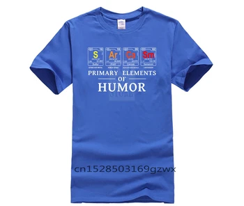 Mænds Casual Print Bomuld T-Shirt Populære Cool gave sarkasme den primære element af humor, Sjove Videnskaben t-shirt