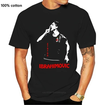 T-Shirt Ibrahimovic Ibra Milan Zlatan Maglietta Magl Uomo Donna Mand, Kvinde